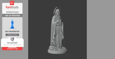 Saint Aedesius of Alexandria - Devotional - STL 3D Print
