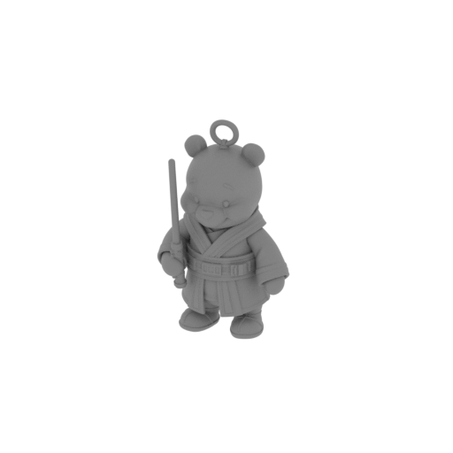 Winnie the Pooh Jedi Ring Figure.stl