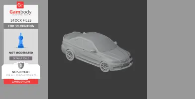 BMW E82 - Scale Vehicle STL