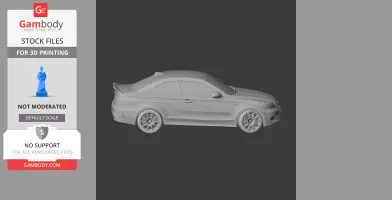BMW E82 - Scale Vehicle STL