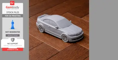 BMW E82 - Scale Vehicle STL