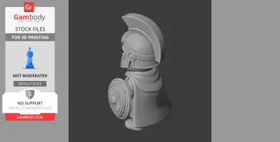 Winnie the Pooh Leonidas Ring Figure - Mashup Figure STL