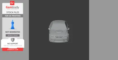 BMW E92 - Scale Vehicle STL