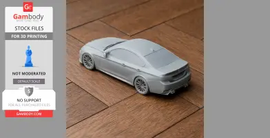 BMW E92 - Scale Vehicle STL