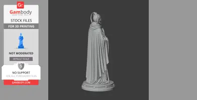Saint Aelred of Rievaulx - Devotional Statue - STL 3D Print