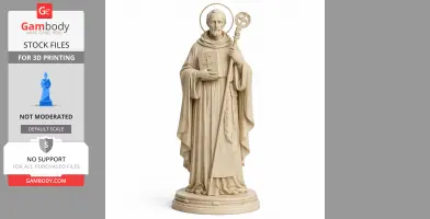 Saint Aelred of Rievaulx - Devotional Statue - STL 3D Print