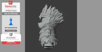 Winnie the Pooh Lich King Ring Figure - Mashup Figure STL