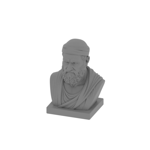 Zeno of Citium Bust.stl