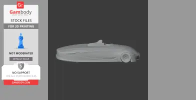 BMW H2R - Scale Vehicle STL