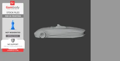 BMW H2R - Scale Vehicle STL