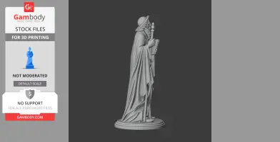 Saint Agabus - Devotional Statue - STL 3D Print