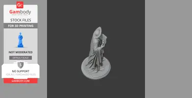 Saint Agabus - Devotional Statue - STL 3D Print
