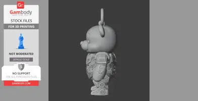 Winnie the Pooh Megatron Ring Figure - Mashup Figure STL