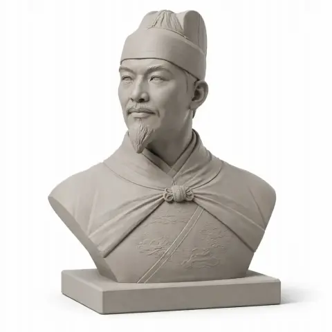 Zheng He Bust - Historical Warrior STL