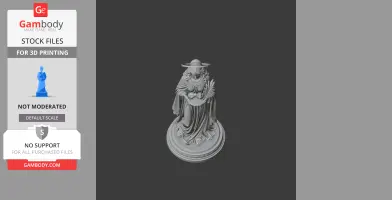 Saint Agatha - Devotional Statue - STL 3D Print