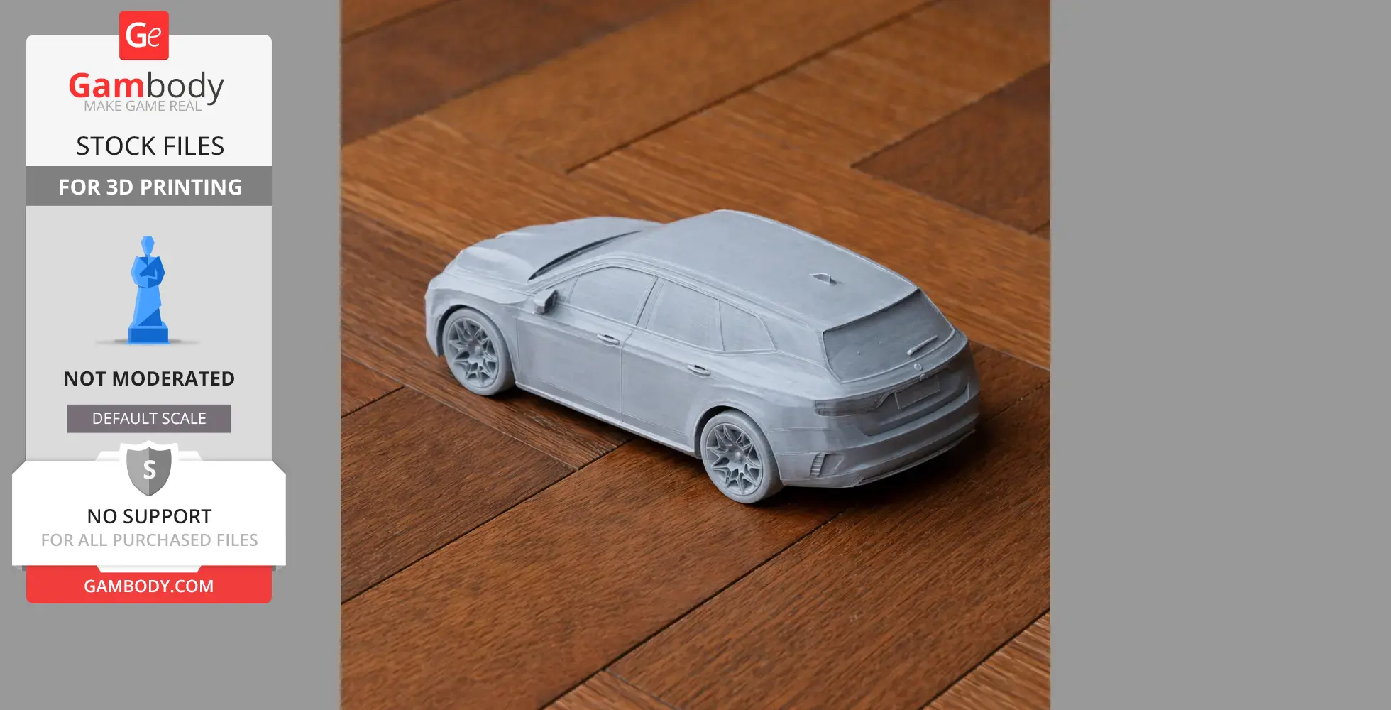 BMW iX - Scale Vehicle STL