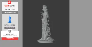 Saint Agatha Chon Kyonghyob - Devotional - STL 3D Print