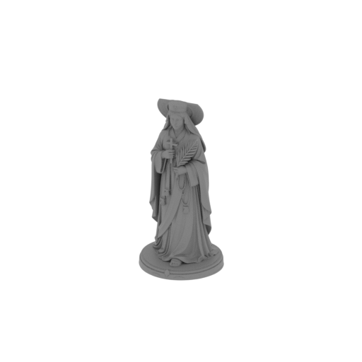 Saint Agatha Chon Kyonghyob - Devotional Statue.stl