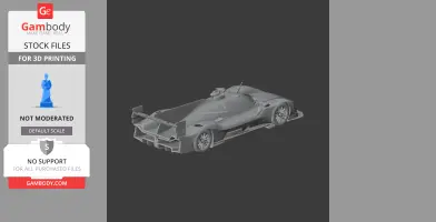 BMW M Hybrid V8 - Scale Vehicle STL