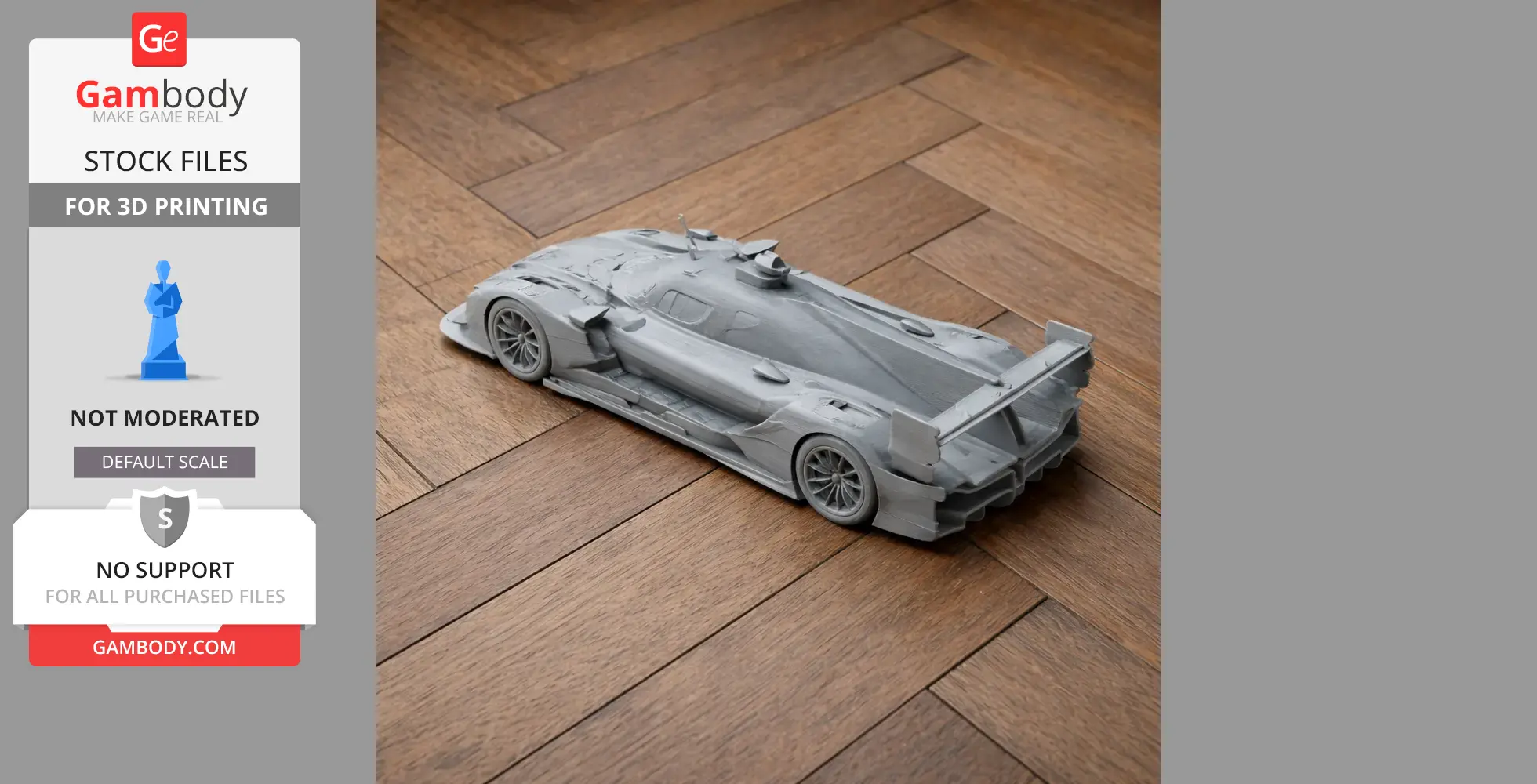 BMW M Hybrid V8 - Scale Vehicle STL