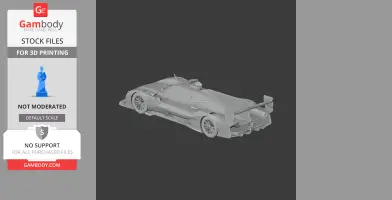 BMW M Hybrid V8 - Scale Vehicle STL