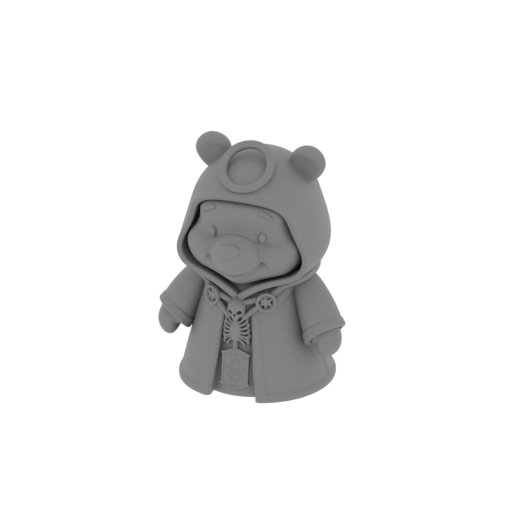 Winnie the Pooh Necromancer Ring Figure.stl