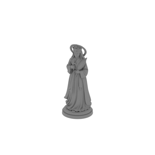 Saint Agatha Kim Agi - Devotional Statue.stl