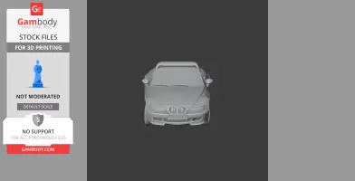 BMW M Roadster - Scale Vehicle STL
