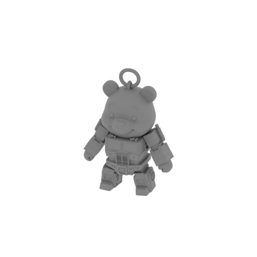 Winnie the Pooh Optimus Prime Ring Figure.stl