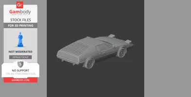 BMW M1 - Scale Vehicle STL