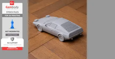 BMW M1 - Scale Vehicle STL