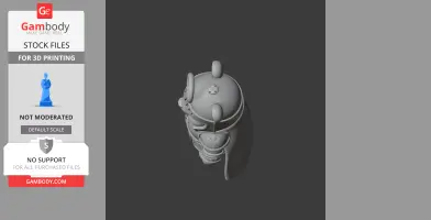 Winnie the Pooh Paladin Ring Figure - Mashup Figure STL