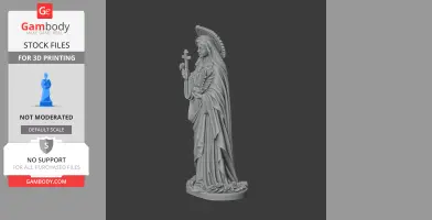 Saint Agatha Kwon Chin-i - Devotional Statue - STL 3D Print