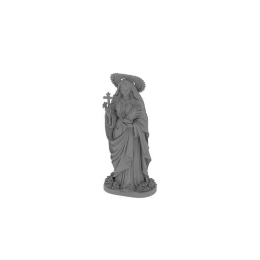 Saint Agatha Kwon Chin-i - Devotional Statue.stl