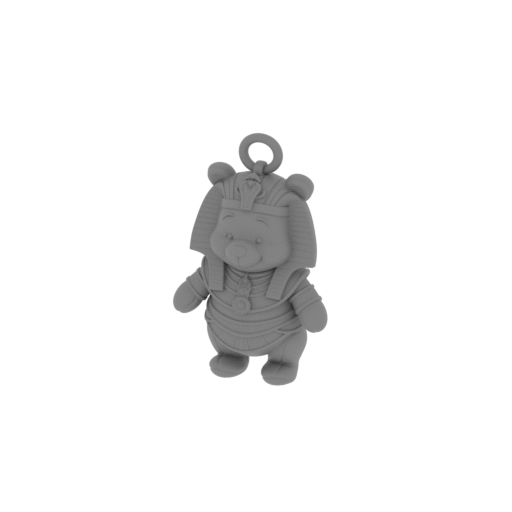 Winnie the Pooh Pharaoh Ring Figure.stl