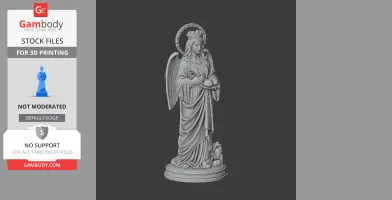 Saint Agatha of Sicily - Devotional Statue - STL 3D Print