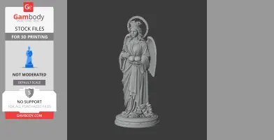 Saint Agatha of Sicily - Devotional Statue - STL 3D Print