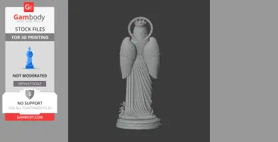 Saint Agatha of Sicily - Devotional Statue - STL 3D Print