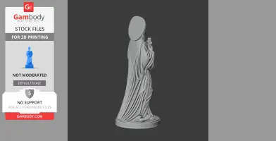 Saint Agatha Yi - Devotional Statue - STL 3D Print