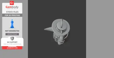 Winnie the Pooh Plague Doctor Ring - Mashup Figure STL