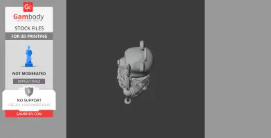 Winnie the Pooh Poseidon Ring Figure - Mashup Figure STL