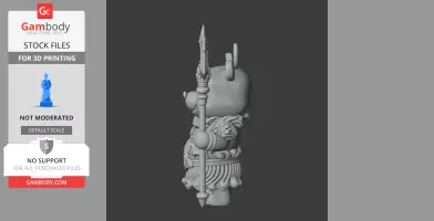 Winnie the Pooh Poseidon Ring Figure - Mashup Figure STL
