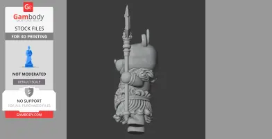 Winnie the Pooh Poseidon Ring Figure - Mashup Figure STL