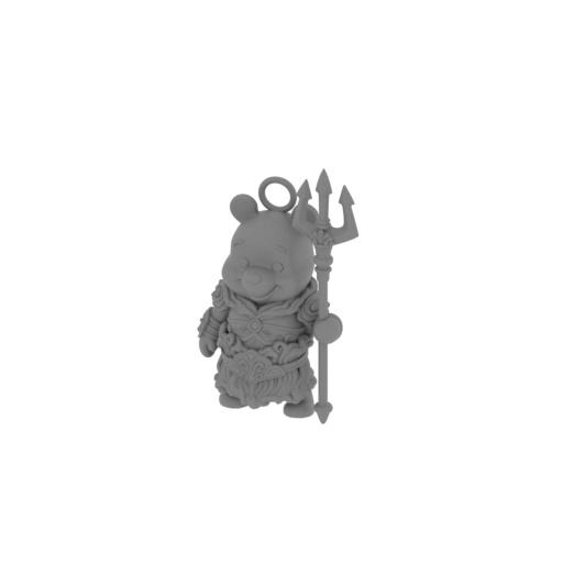 Winnie the Pooh Poseidon Ring Figure.stl