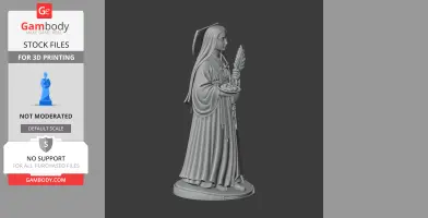 Saint Agatha Yi Kyong-i - Devotional Statue - STL 3D Print