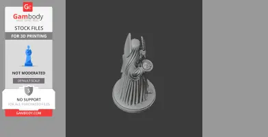 Saint Agatha Yi Kyong-i - Devotional Statue - STL 3D Print