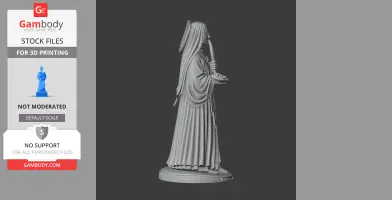 Saint Agatha Yi Kyong-i - Devotional Statue - STL 3D Print