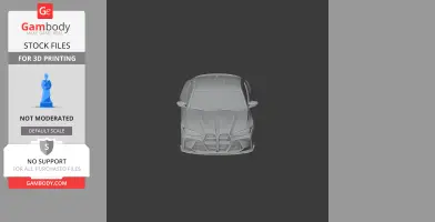 BMW M4 - Scale Vehicle STL
