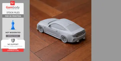 BMW M4 - Scale Vehicle STL
