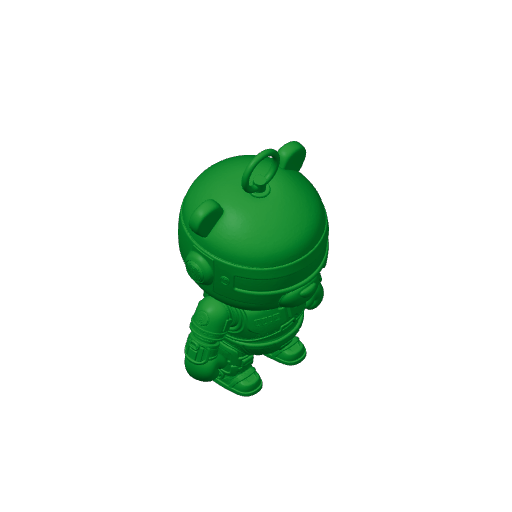 Winnie the Pooh Robocop Ring Figure.3mf